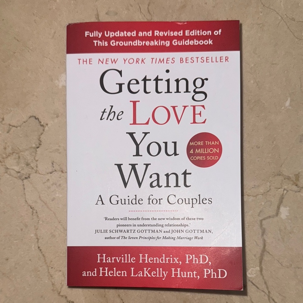 Getting the Love You Want Book